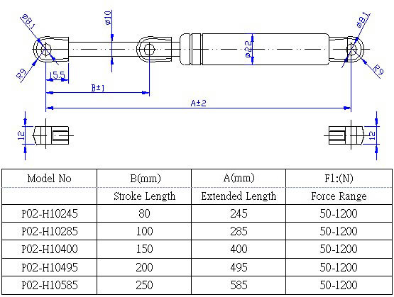 P02-H1022M 10mmx22mm英